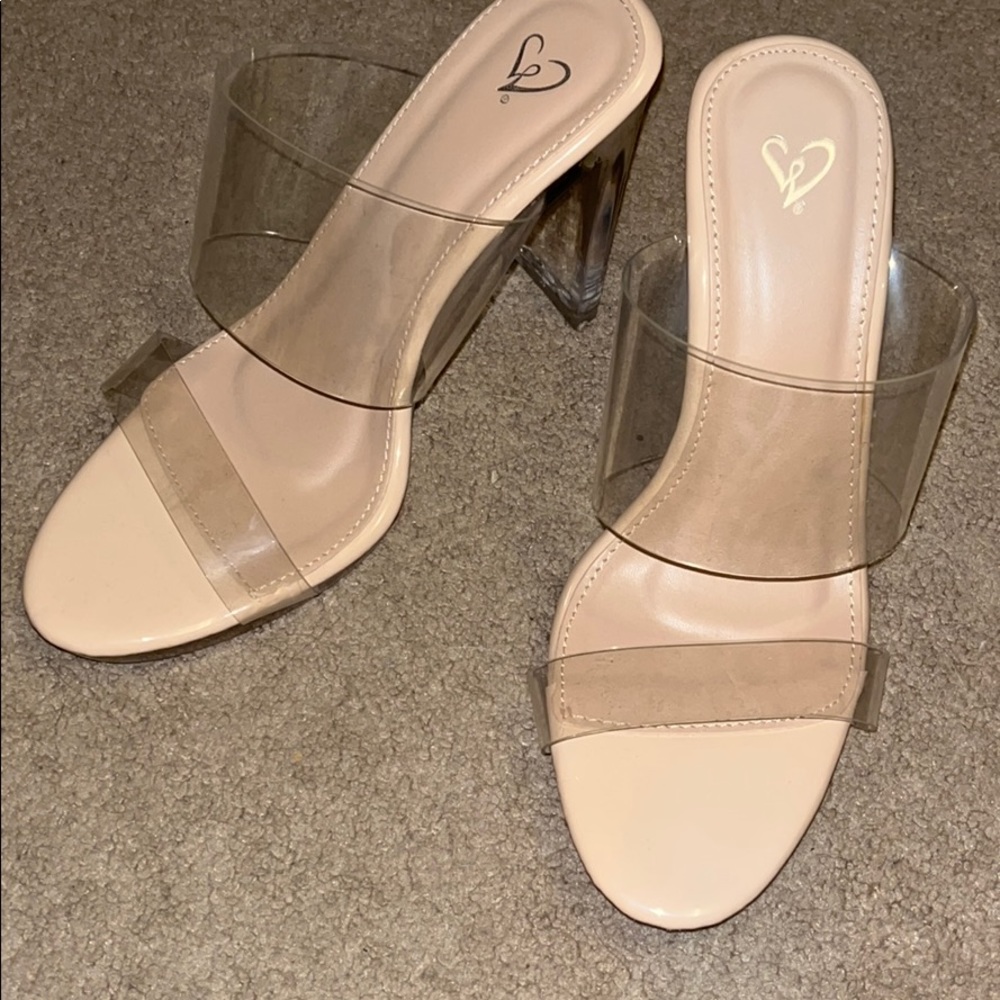 Windsor clear heels